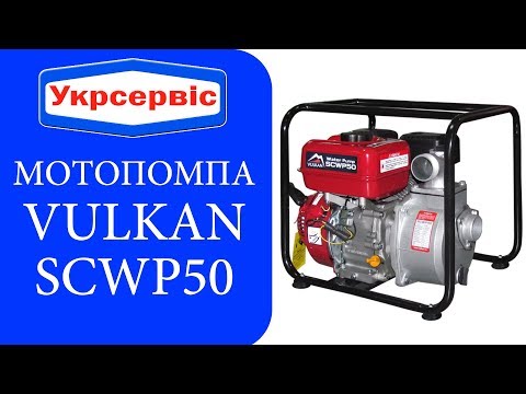 Мотопомпа для полива VULKAN STP SCWP50 (6.5 л.с., 500 л/мин) - фото 1 - id-p752287607