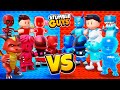 RED vs BLUE in Stumble Guys!