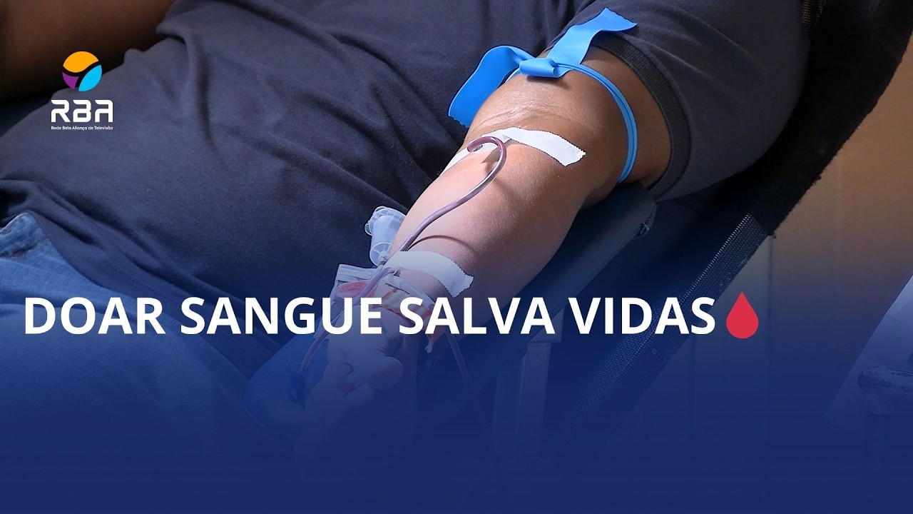 Doar sangue salva vidas 🩸