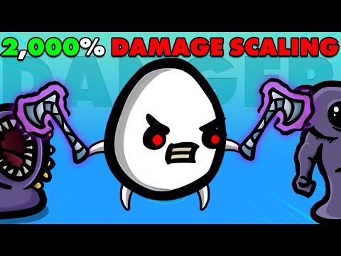 Masochist hurts himself to have INFINITE DAMAGE SCALING | Brotato Abyssal Terrors