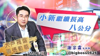 【大戶羅盤籌碼動能】 #謝宗霖 20220414 小新繼續長高八公分 (圖)