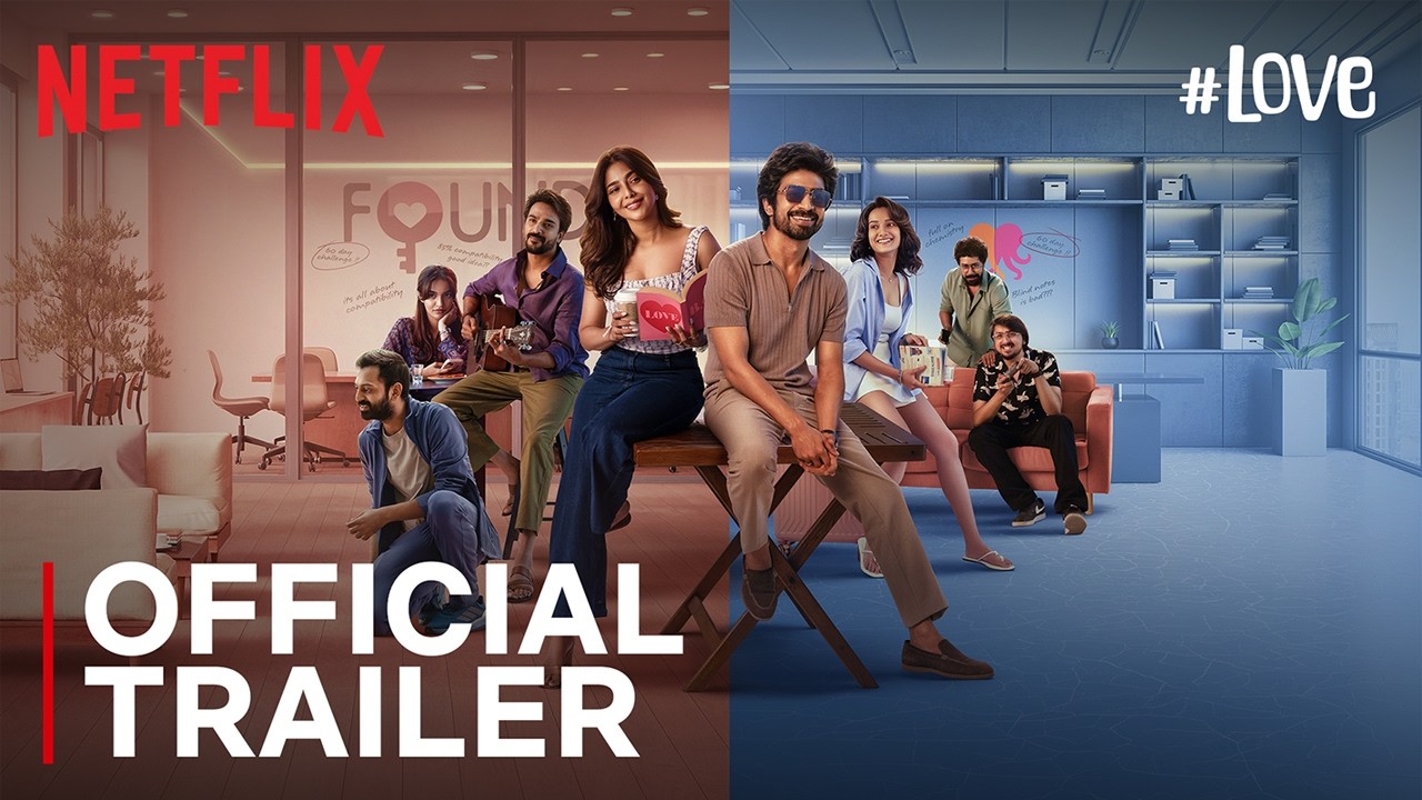 #Love | Official Trailer | Arjun Das, Aishwarya Lekshmi | Netflix India