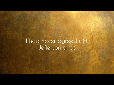 The Election of 1800 - Hamilton (lyric video)