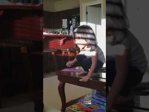 10.24.2017 Noah and Lila fighting