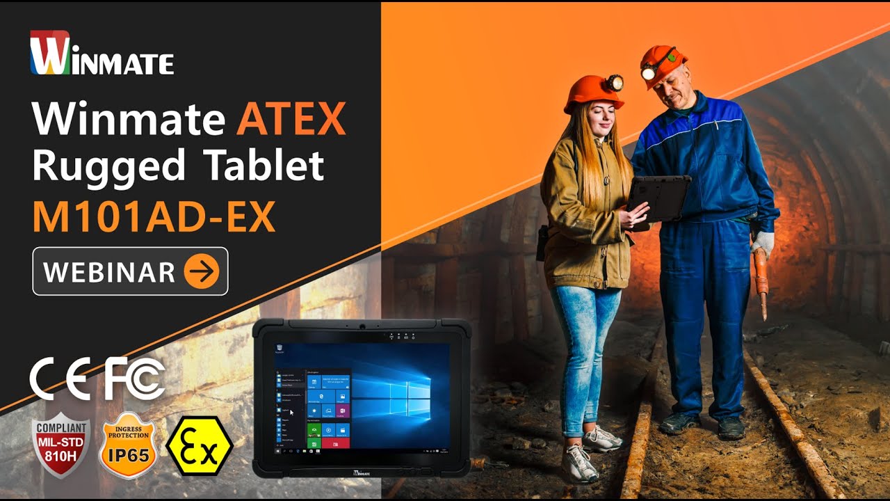 融程 ATEX 强固型平板电脑 M101AD-EX