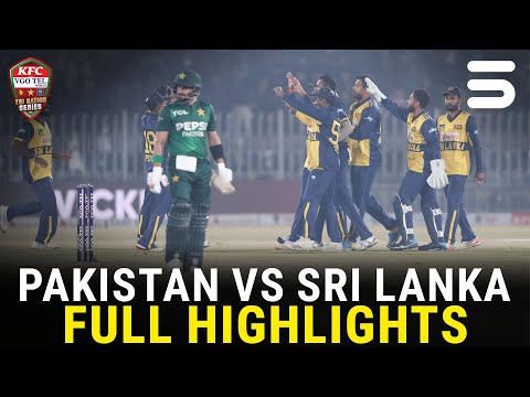 Full Highlights | Pakistan vs Sri Lanka | Match 06 | Tri Nation Series | PCB | M3W1U