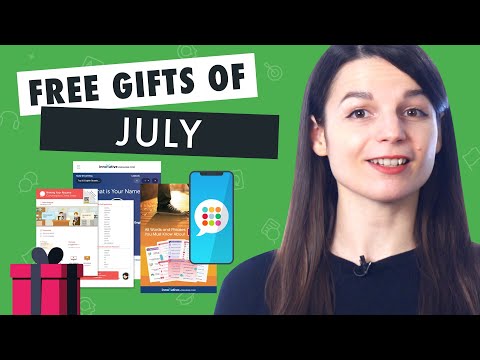 2020年7月的免費英語禮物 (FREE English Gifts of July 2020)