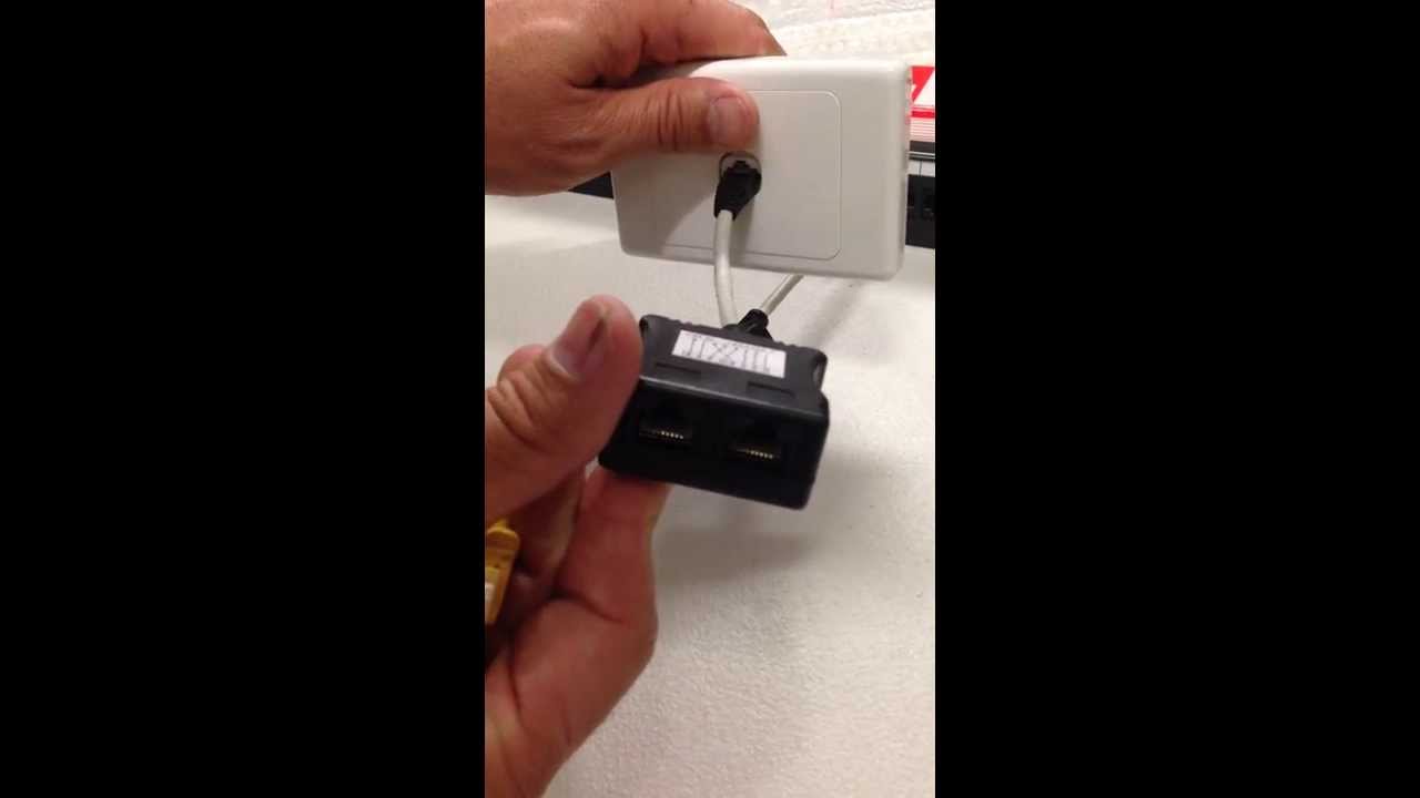 amdex Data cat5e data jack splitter