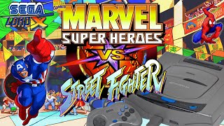 Marvel Super Heroes vs. Street Fighter Sega Saturn Review