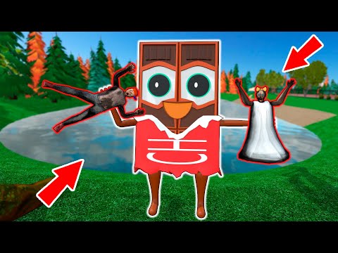 Granny and Grandpa vs Choco - funny horror school animation (p.70)