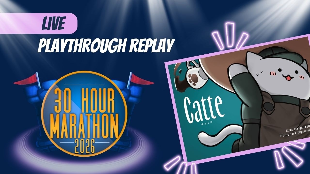 Catte Live Replay - 30 Hour Marathon