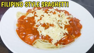 FILIPINO STYLE SPAGHETTI
