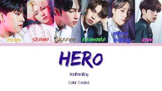 ONEUS(원어스) - &#39;Hero&#39; Lyrics/가사 (Color Coded Han/Rom/Eng)