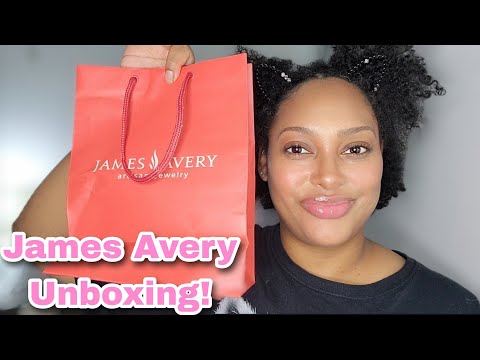 James Avery Silver Hoops