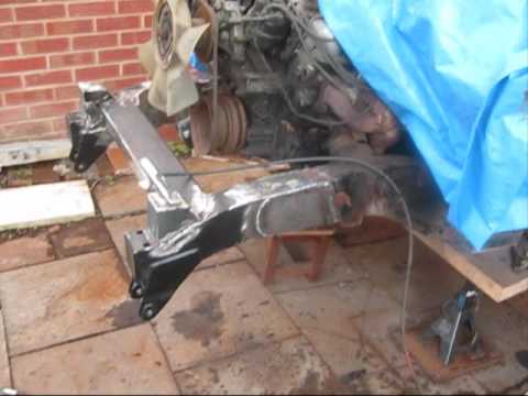 land rover series 3,stage one, dumb iron repair and finish ?28/9/2016