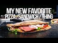 MY NEW FAVORITE PIZZA SANDWICH THING SAM THE COOKING GUY