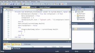 Visual Basic Tutorial - 152 - Game Part 8 Popeye Attack