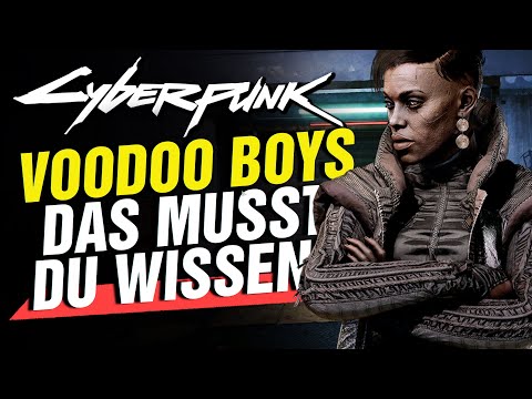 VOODOO BOYS - The most mysterious gang in NIGHT CITY - CYBERPUNK 2077 Gangs