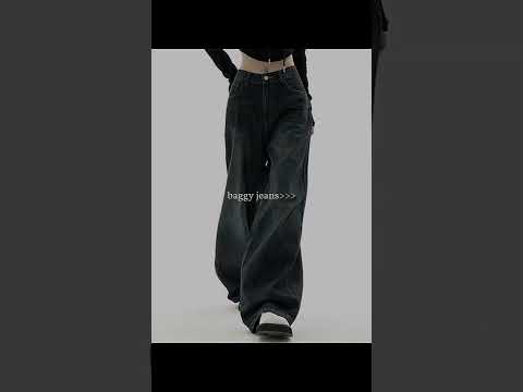Baggy jeans#trending#fashion#fashiontrends#foryou#viral#baggy#baggyjeans#korean#koreanstyle