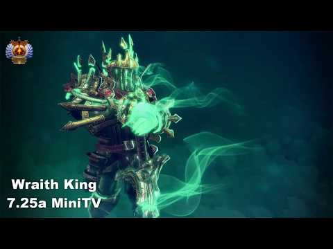 Wraith King Carry RTZ Build - Guide 7.25a - The Immortal Way