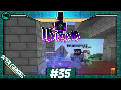 SOFA GAMING -  MINECRAFT: Wizem #35 The Healing Spell |  Magic World 2 |  Couch gaming
