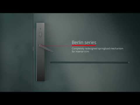 BERLIN Lever & Gripset Handle (by FERCO) - Entrance Door Hardware