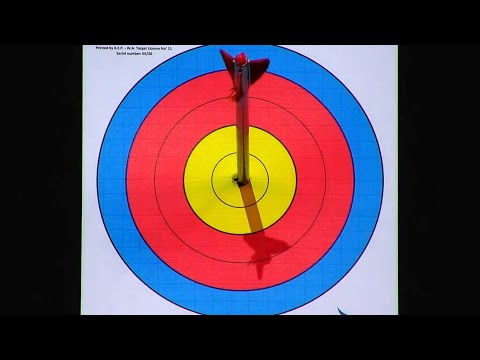 Veteran Olympian delivers incredible arrow under pressure! | Fivics tiebreak