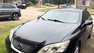How to Change Hood Struts 2009 Lexus ES 350