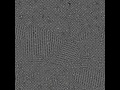 Large scale structures in a totalistic cellular automaton