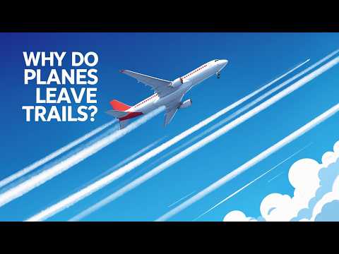 Why Do Airplanes Leave White Trails? | Sky Nest Engineering