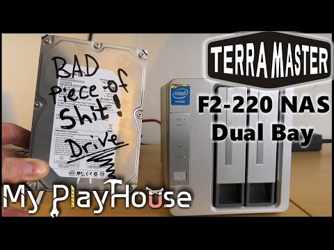 TerraMaster F2-220 - First setup, Overview and My $hitty Drives - 461