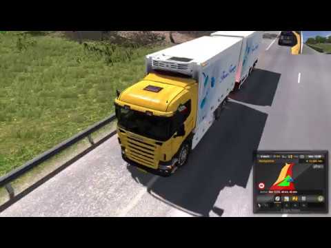 Euro Truck Simulator 2 (1.28) Scania RS Tandem Wigmore VTC (Flowers) + DLC's & Mods