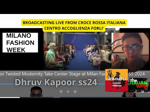 Dhruv Kapoor Twisted Modernity Take Center Stage at Milan Fashion Week SS 2024