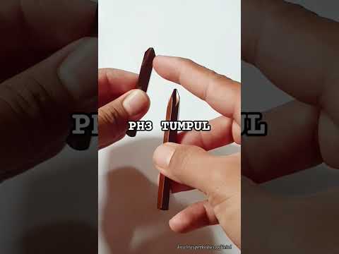 Apa perbedaan mata Obeng ketok Ph2 dan Ph3 / mata obeng ketok tekiro