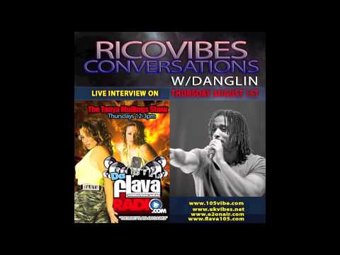 Danglin Coversations w Rico Vibes For The Tanya Mullings Show www DaFlavaRadio com