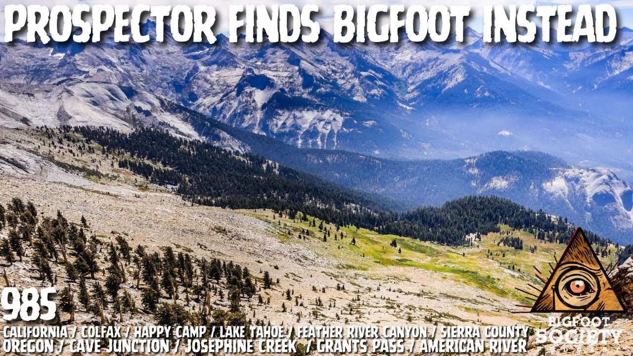 Prospector Triggers Bigfoot Encounter Near Cave Junction, Oregon And Barely Escapes Alive