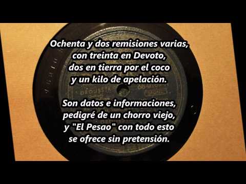 Juan D'Arienzo & Alberto Echagüe - El nene del Abasto - con letra