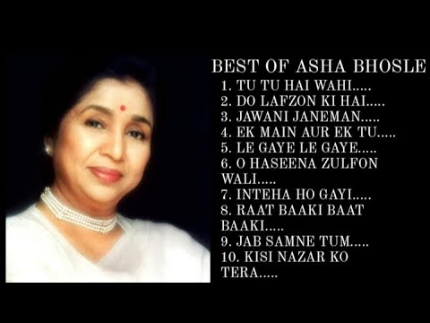 BEST OF ASHA BHOSLE// EVERGREEN HINDI SONGS OF ASHA BHOSLE