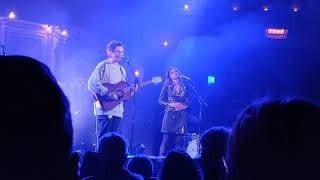 Lewis Watson ft Gabrielle Aplin - Droplets // Live at Never Fade Christmas Party Union Chapel London