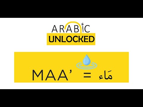 Arabic Unlocked I The Quranic Words Series I Maa' مَاء
