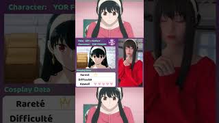 The most beautiful Yorforger in the world ! #shorts #cosplay #spyxfamily #japan #anime