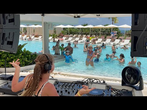 DJ GABI – 1 Hour Tech House Set @ AVA Resort Cancun (My First Live DJ Show!) 🌴🔥