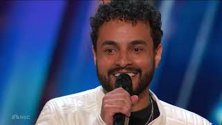 Gabriel Enrique - Run to You - Best Audio - America&#39;s Got Talent - Auditions 8 - August 1, 2023