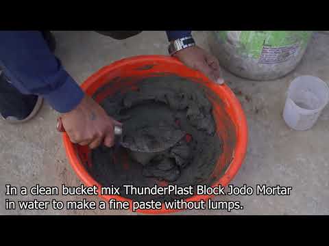 Block Jodo Block Jointing Mortar