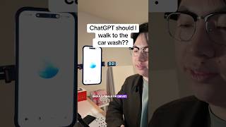 #ChatGPT thinks we should be walking to the car wash 🫩