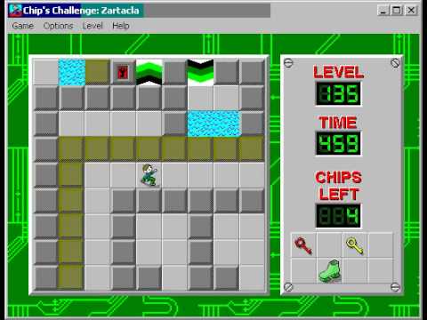 CCLP2 level 135 solution - 402 seconds