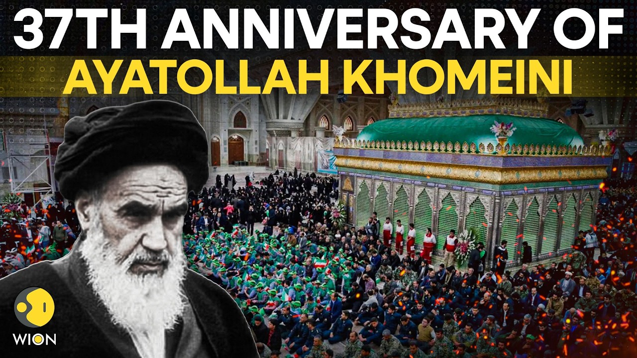 LIVE: Iranians Gather To Mark 37th Anniversary Of Ayatollah Khomeini’s Passing | WION Live