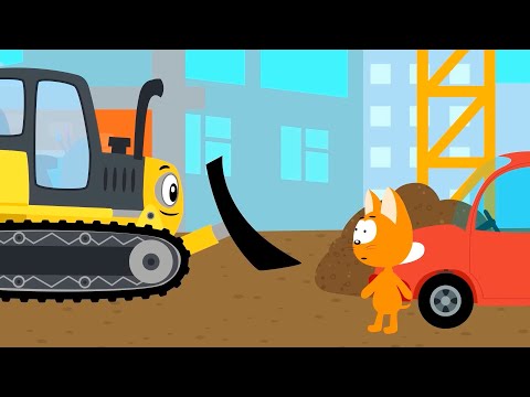 Meow Kitty and Magic Garage - Cartoons for Toddlers about cars - Part 4