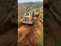 Cliff Moving And Paving Process Good Tools And Machinery Make Work Easy