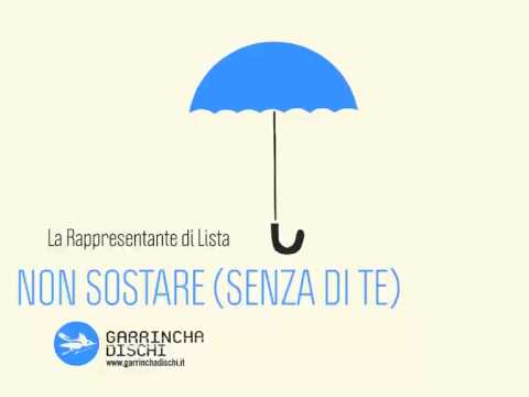 Video thumbnail for Non sostare (senza di te)